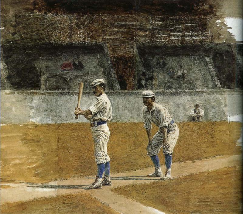 Thomas Eakins The Study of Baseball oil painting picture